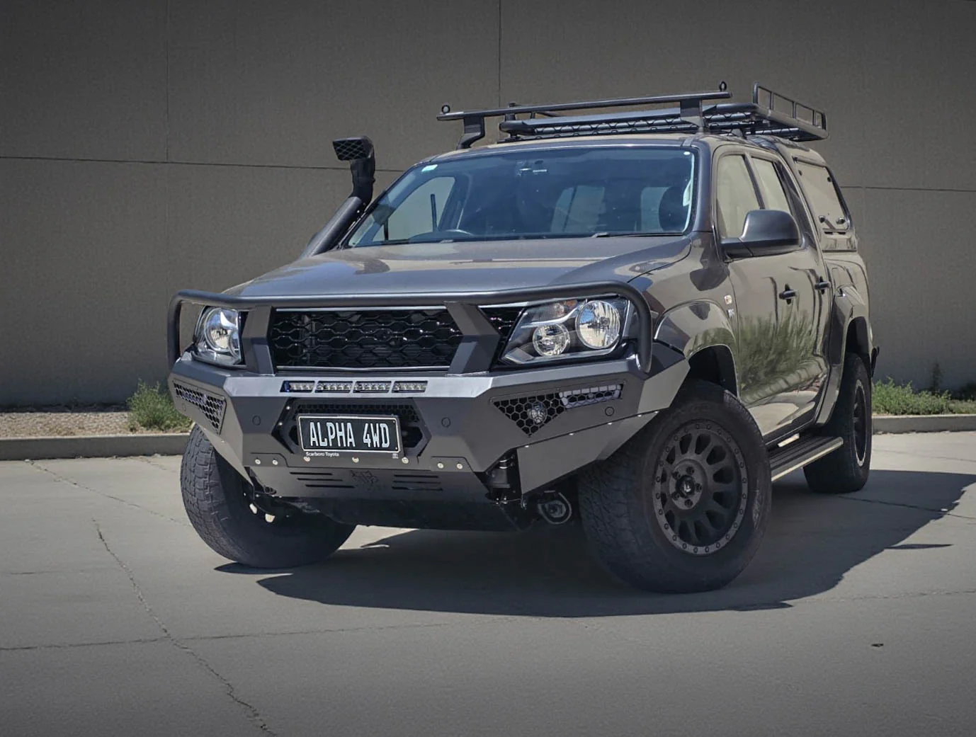 Alpha 4WD Pack Steel Bull Bar for VW Volkswagen Amarok 2010+ - Image 3