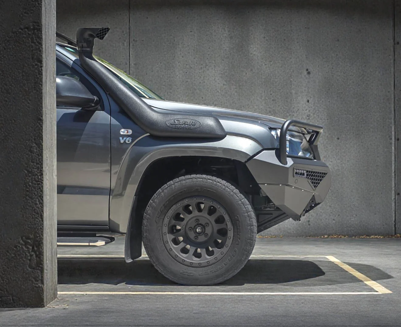 Alpha 4WD Pack Steel Bull Bar for VW Volkswagen Amarok 2010+ - Image 4