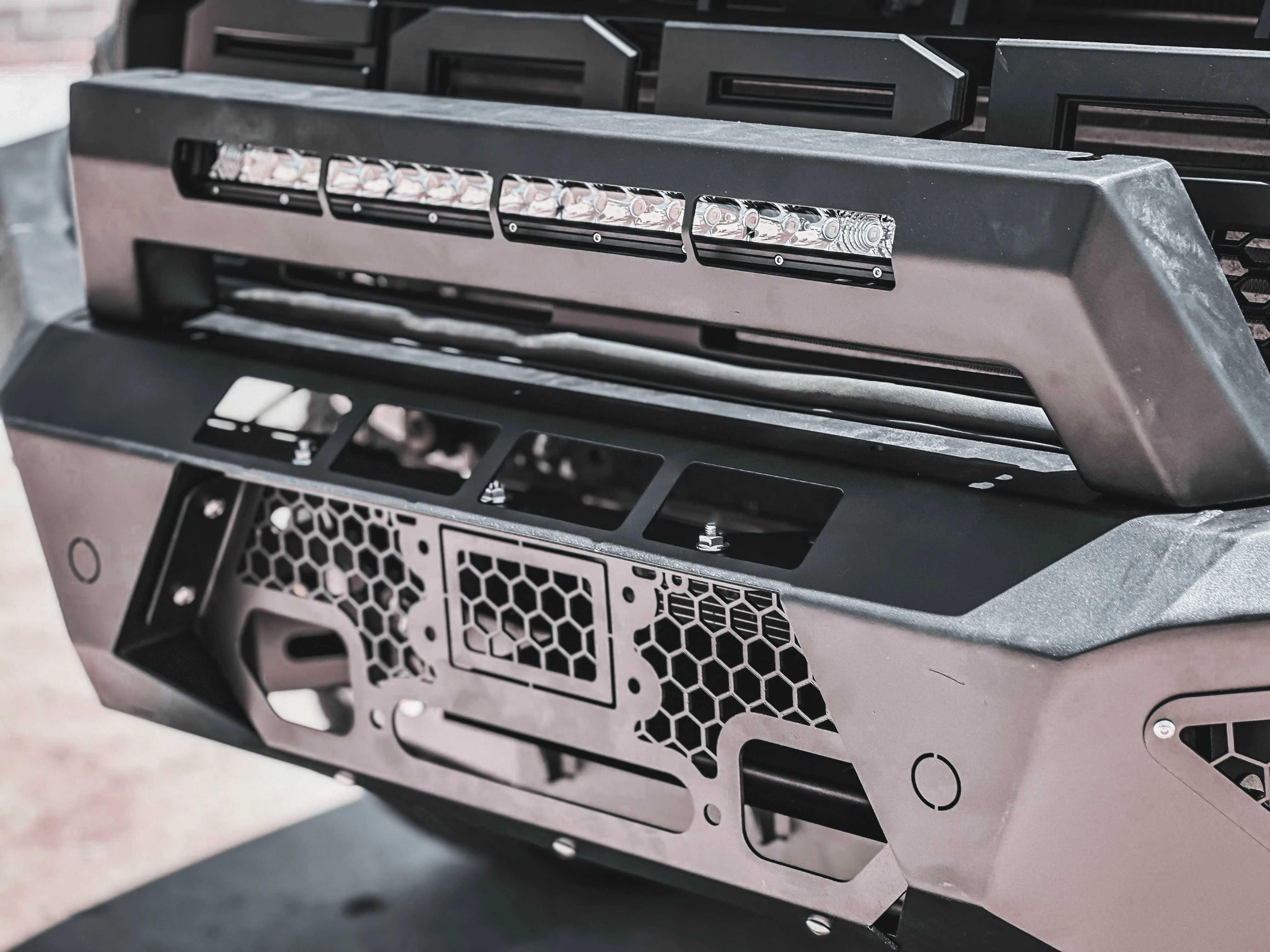 Alpha 4WD Predator Steel Bull Bar for Ford Ranger 2015 - 2022 PX 2 3 - Image 4