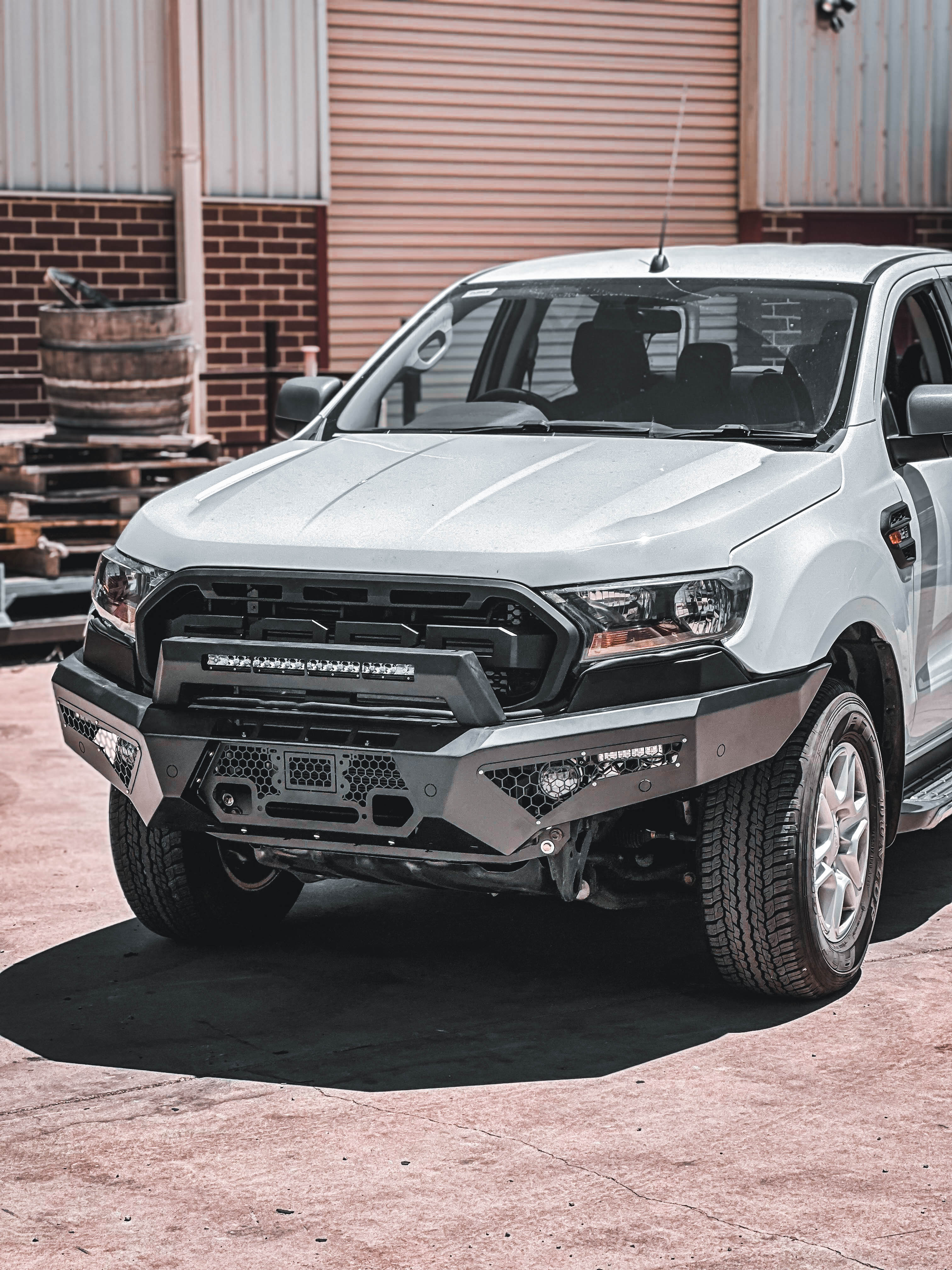 Alpha 4WD Predator Steel Bull Bar for Ford Ranger 2015 - 2022 PX 2 3 - Image 7