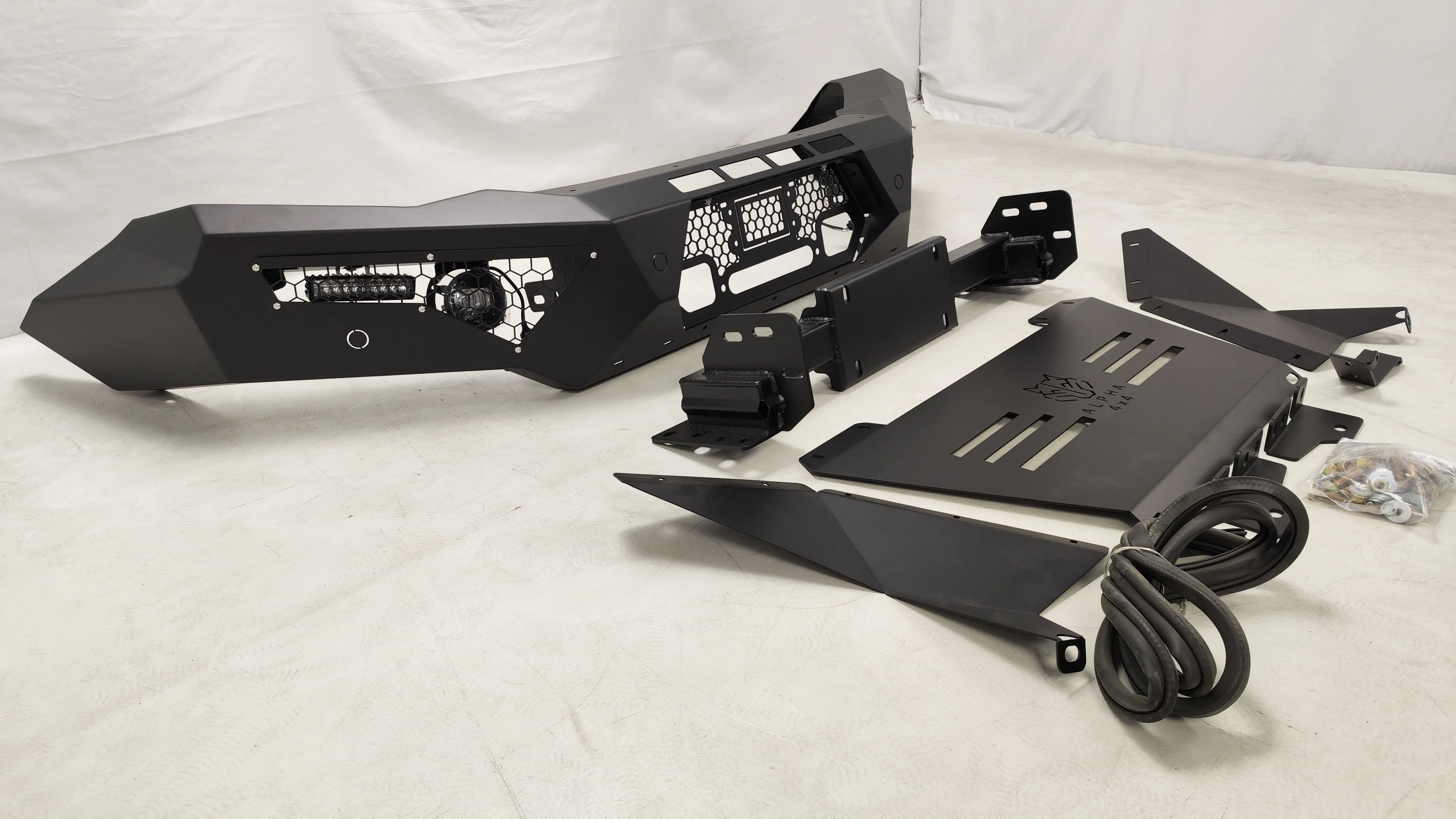 Alpha 4WD Predator Steel Bull Bar for Isuzu D-max Dmax 2012 - 2016 - Image 7