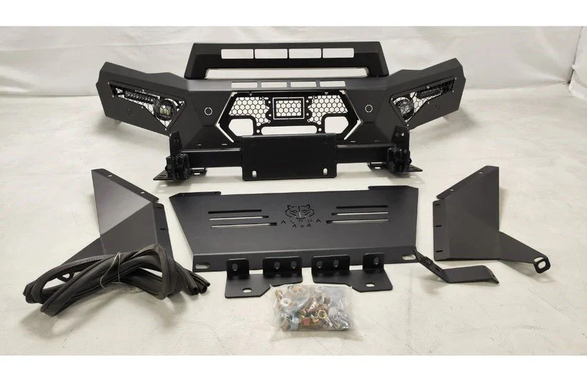 Alpha 4WD Predator Steel Bull Bar for Isuzu MU-X 2013 - 2016 - Image 4