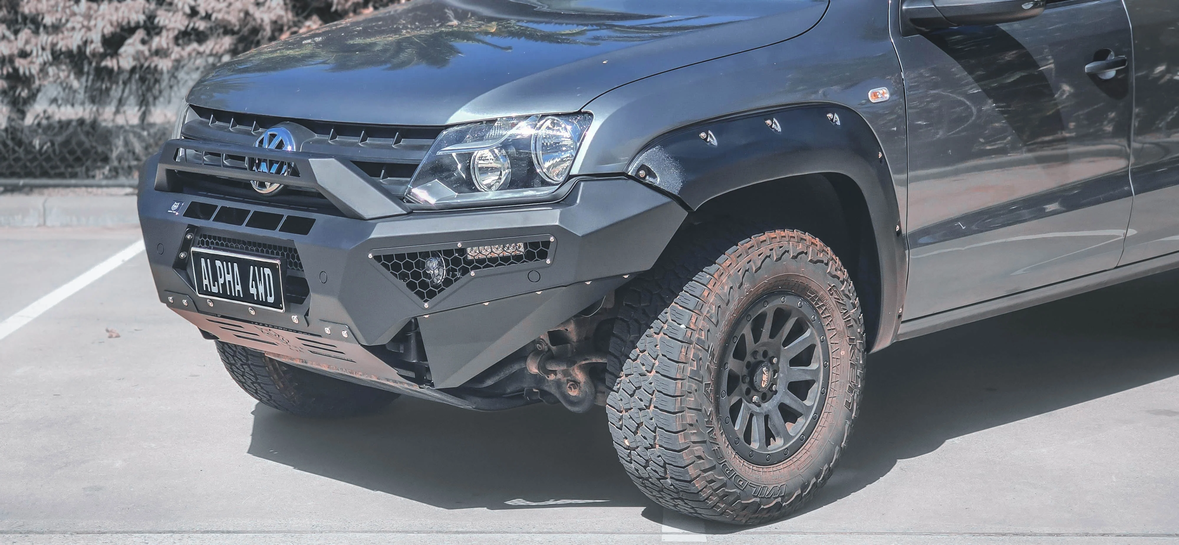 Alpha 4WD Predator Steel Bull Bar for VW Volkswagen Amarok 2010+ - Image 6