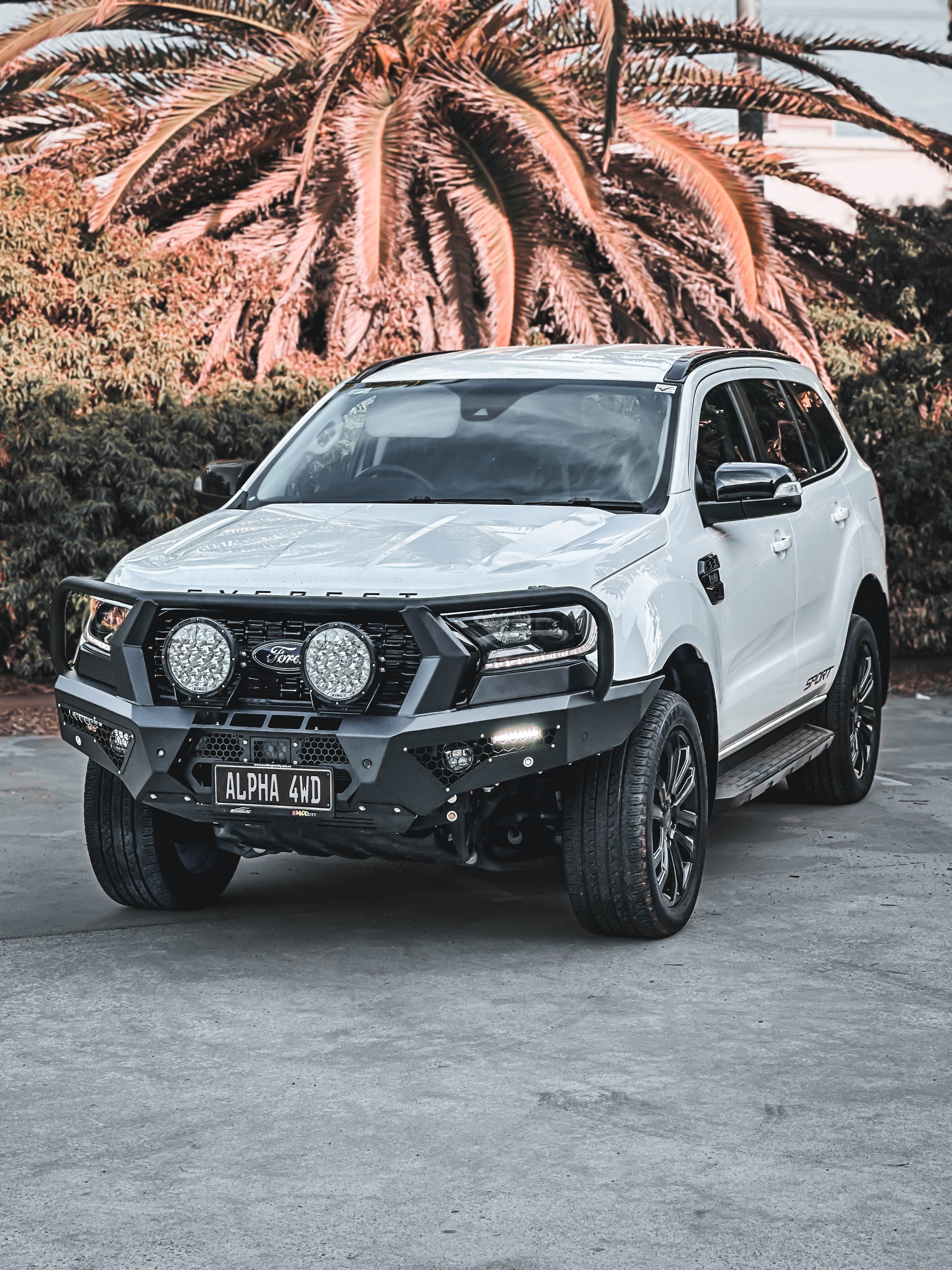 Alpha 4WD Steel Pack Bull Bar for Ford Everest 2015-2022 - Image 11