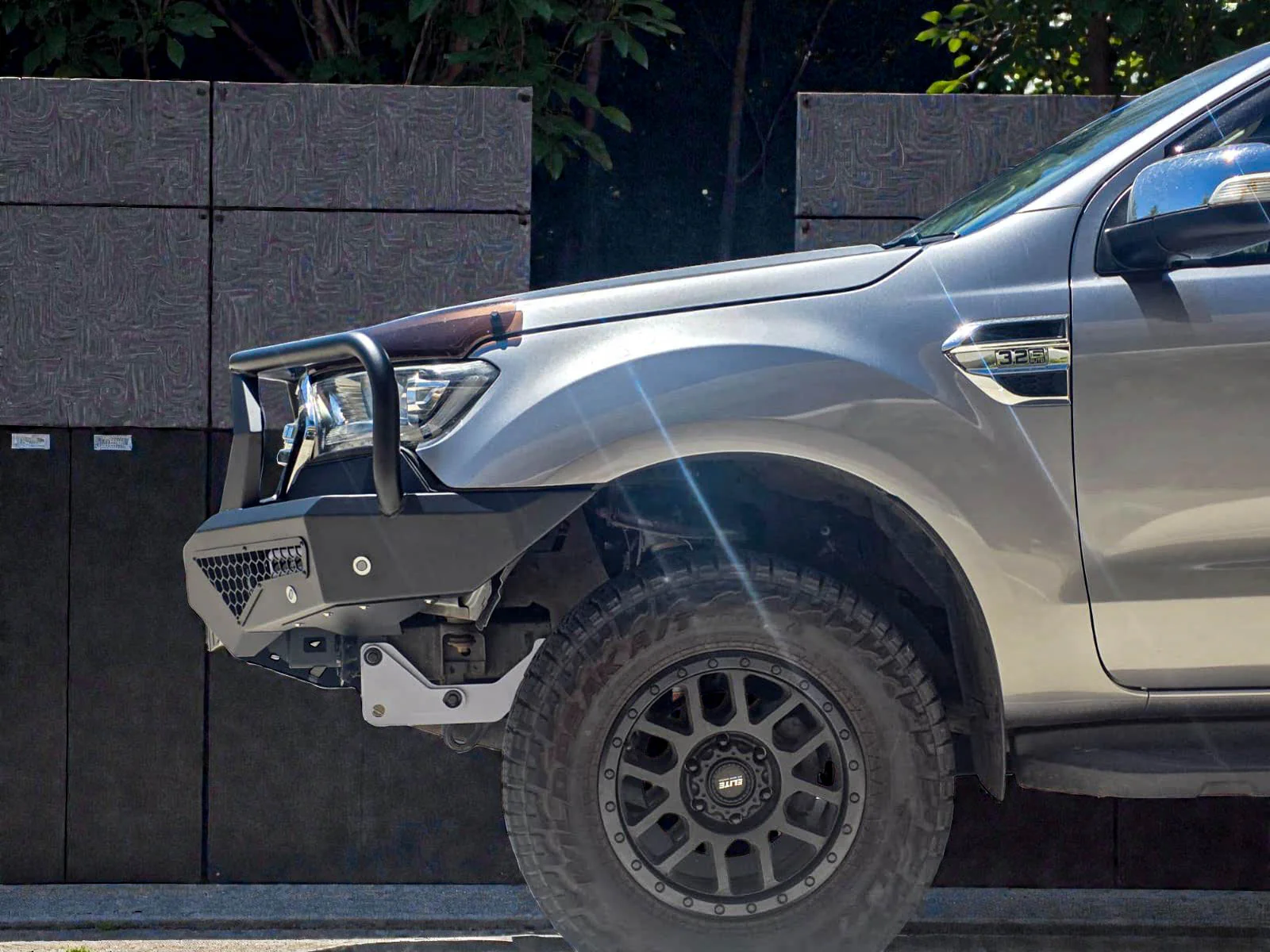 Alpha 4WD Steel Pack Bull Bar for Ford Ranger 2015 - 2022 PX 2 3 - Image 5