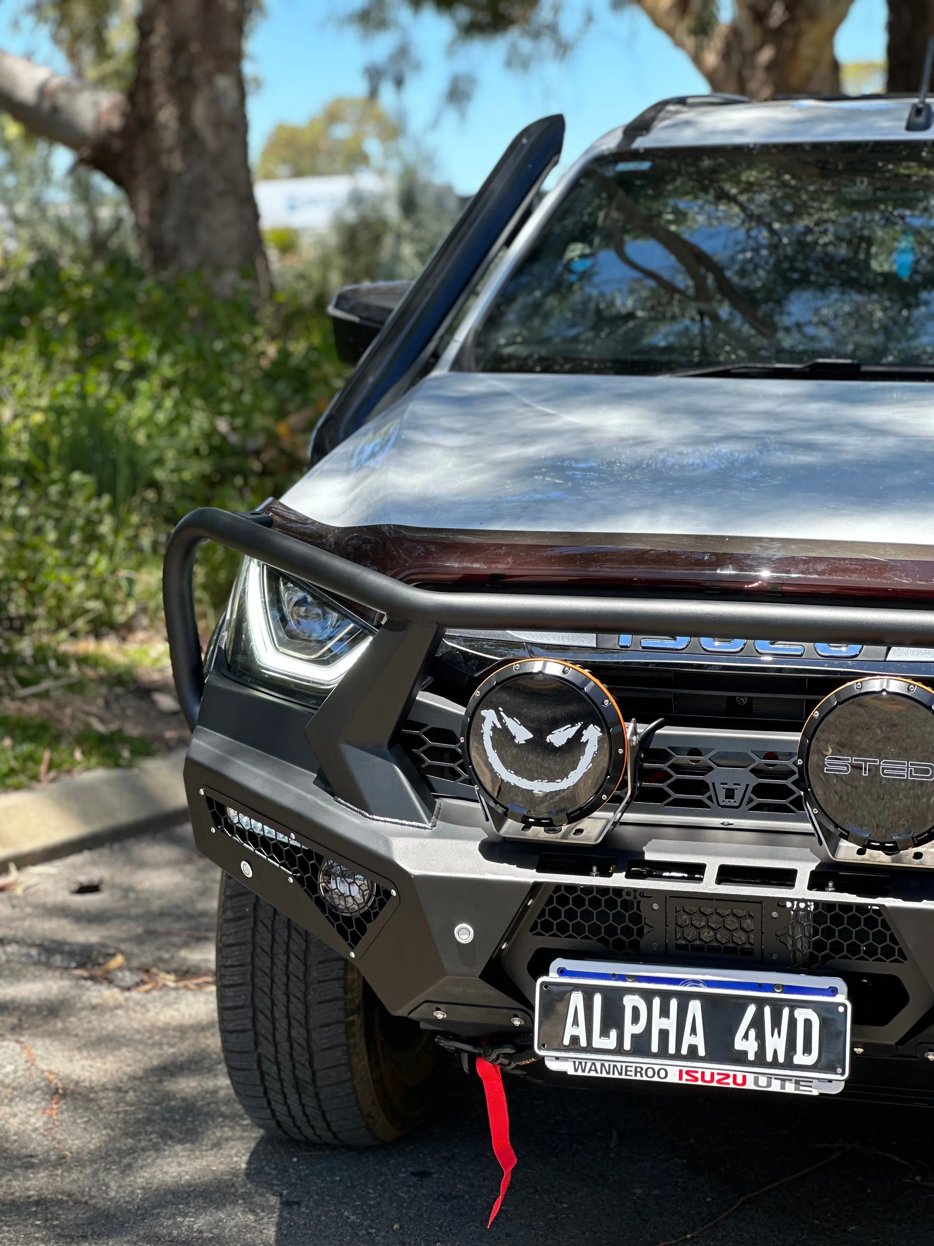 Alpha 4WD Steel Pack Bull Bar for Isuzu D-MAX 2019-2024 (pre-facelift) - Image 10