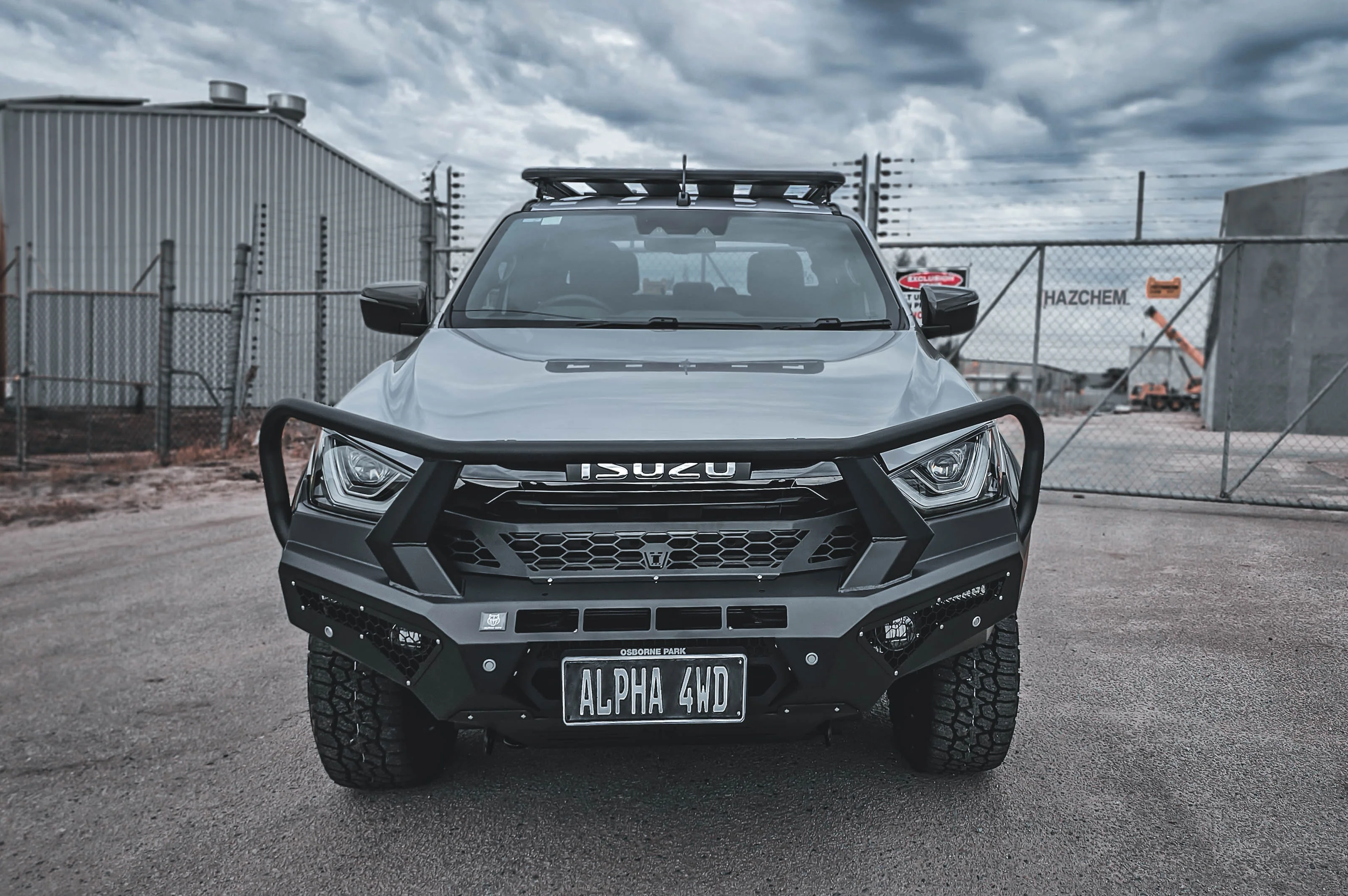 Alpha 4WD Steel Pack Bull Bar for Isuzu D-MAX 2019-2024 (pre-facelift) - Image 11