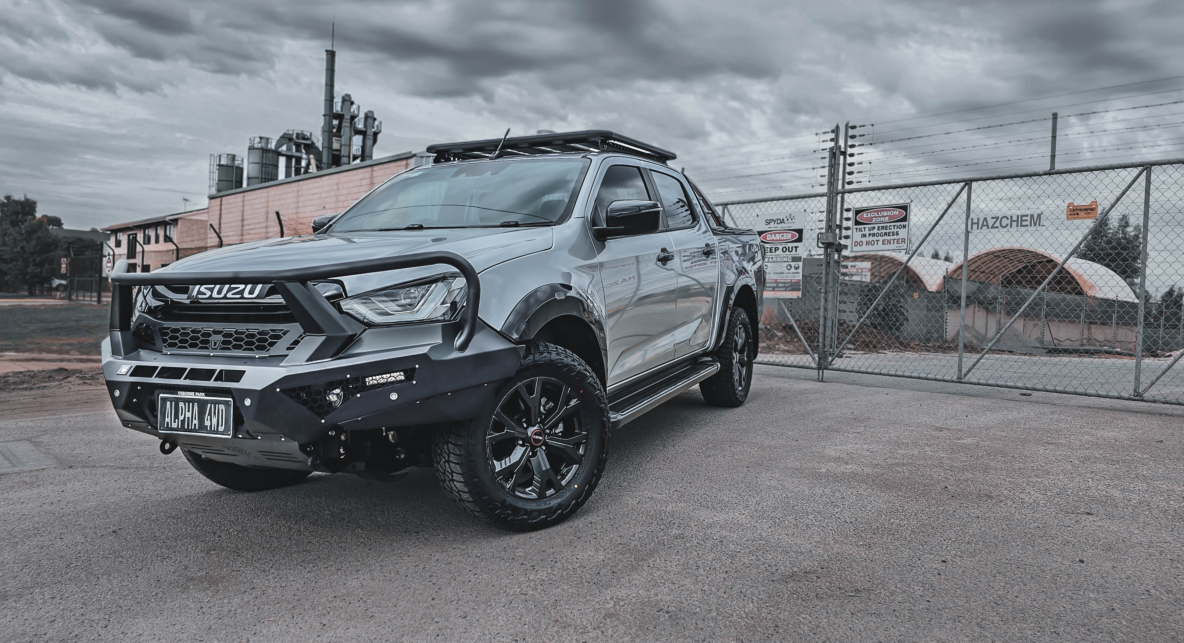 Alpha 4WD Steel Pack Bull Bar for Isuzu D-MAX 2019-2024 (pre-facelift) - Image 13