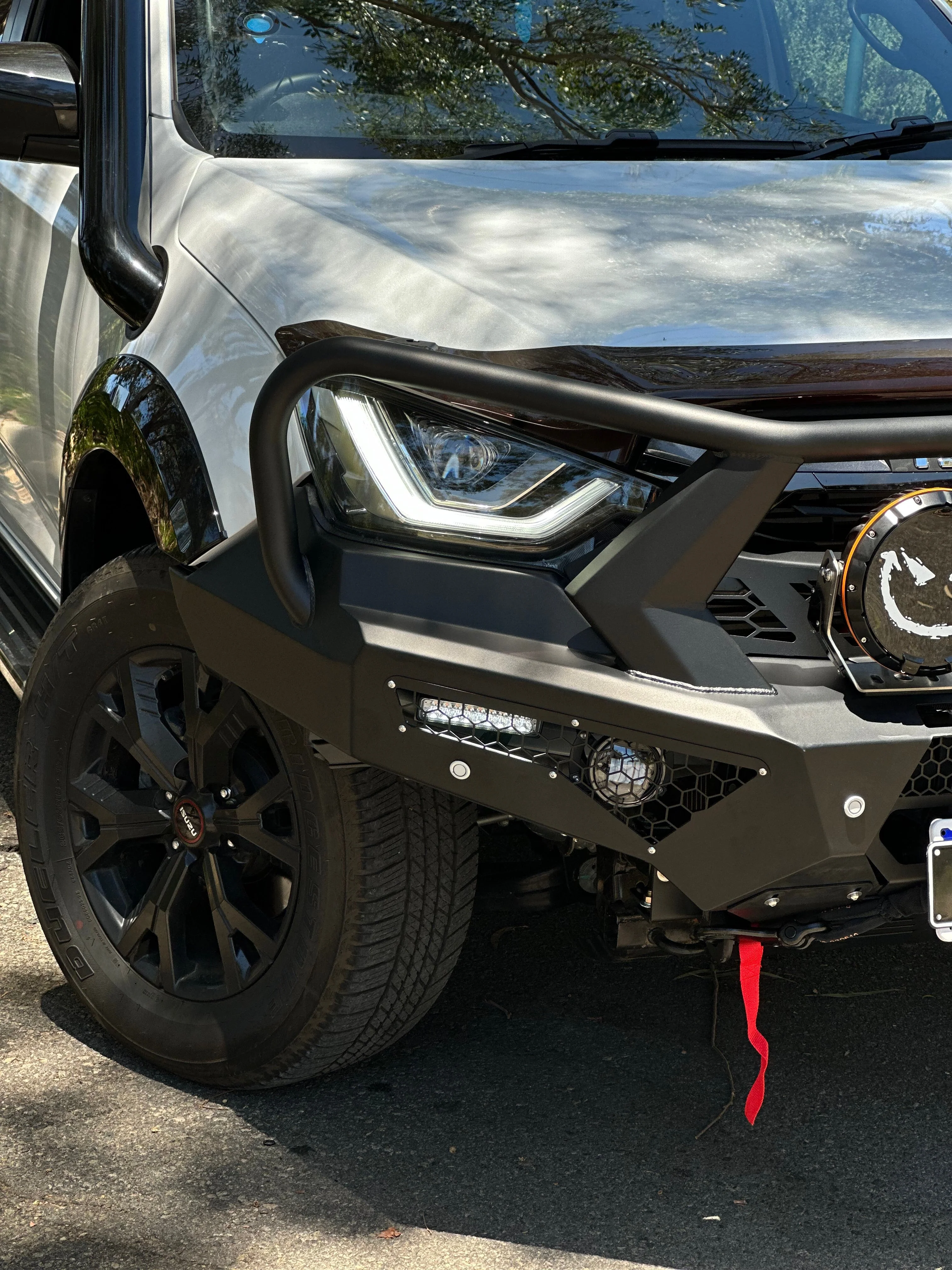 Alpha 4WD Steel Pack Bull Bar for Isuzu D-MAX 2019-2024 (pre-facelift) - Image 8