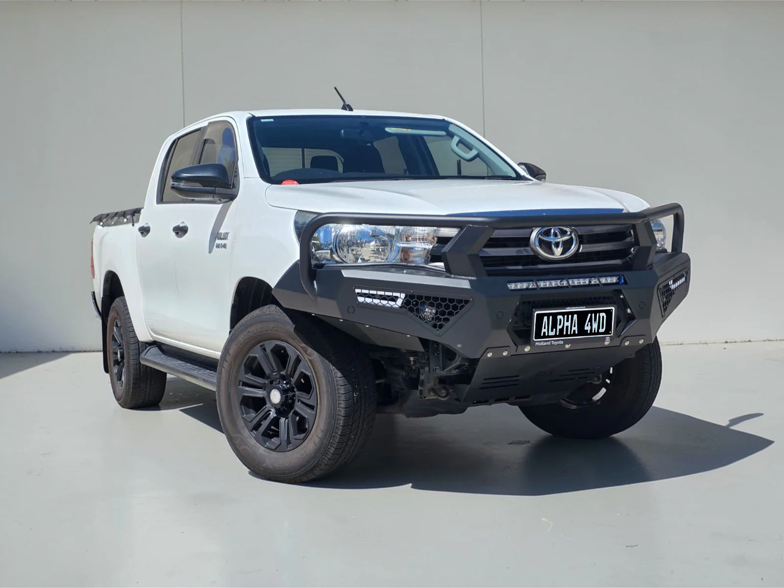 Alpha 4WD Steel Pack Bull Bar for Toyota Hilux N80 2015 - 2018 - Image 4