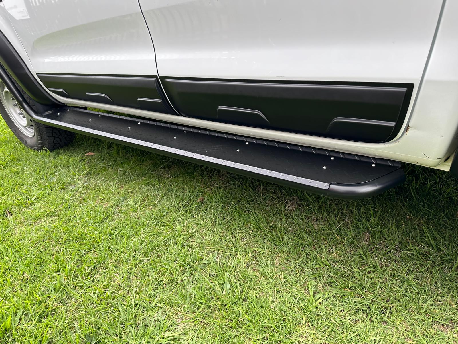 Alpha 4WD Steel Side Steps + Brush Bars for Ford Ranger PJ PK PX 2006 - 2021 - Image 3