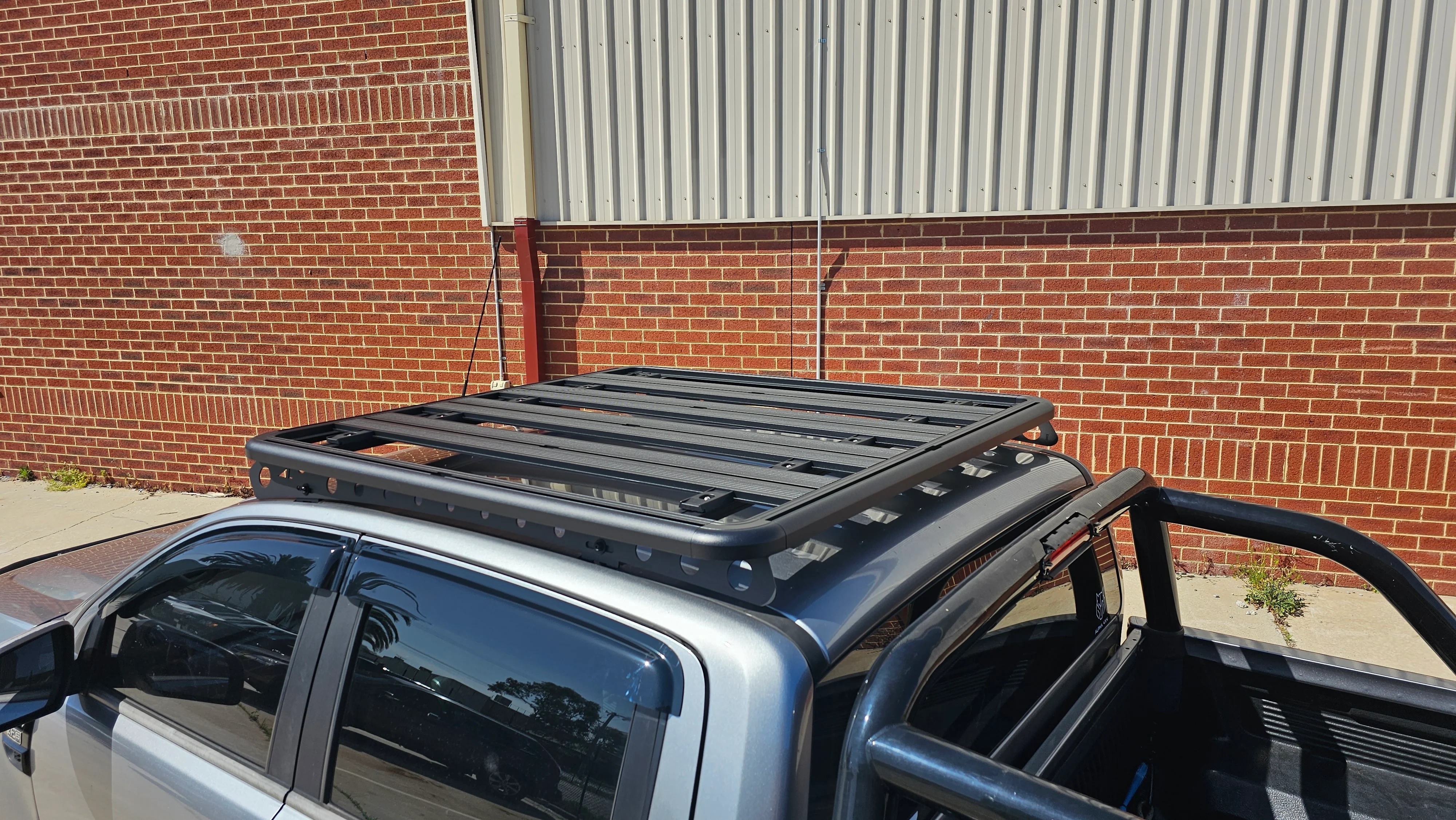 Alpha Genesis Aluminium Flat Platform Roof Rack For All Dual Cab Utes - Image 4