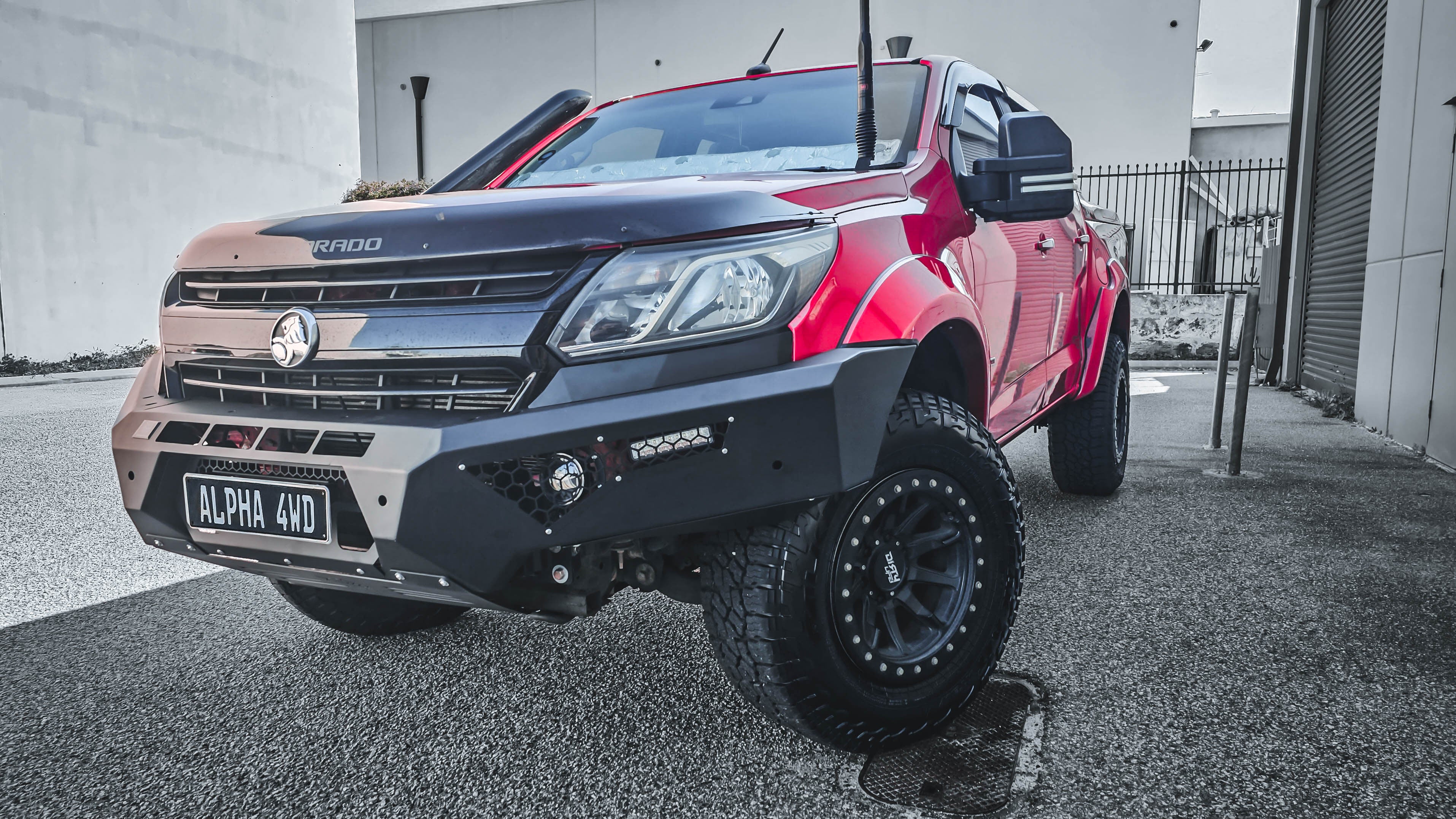 Alpha Predator Steel Bull Bar for Holden Colorado RG 2016+ - Image 3