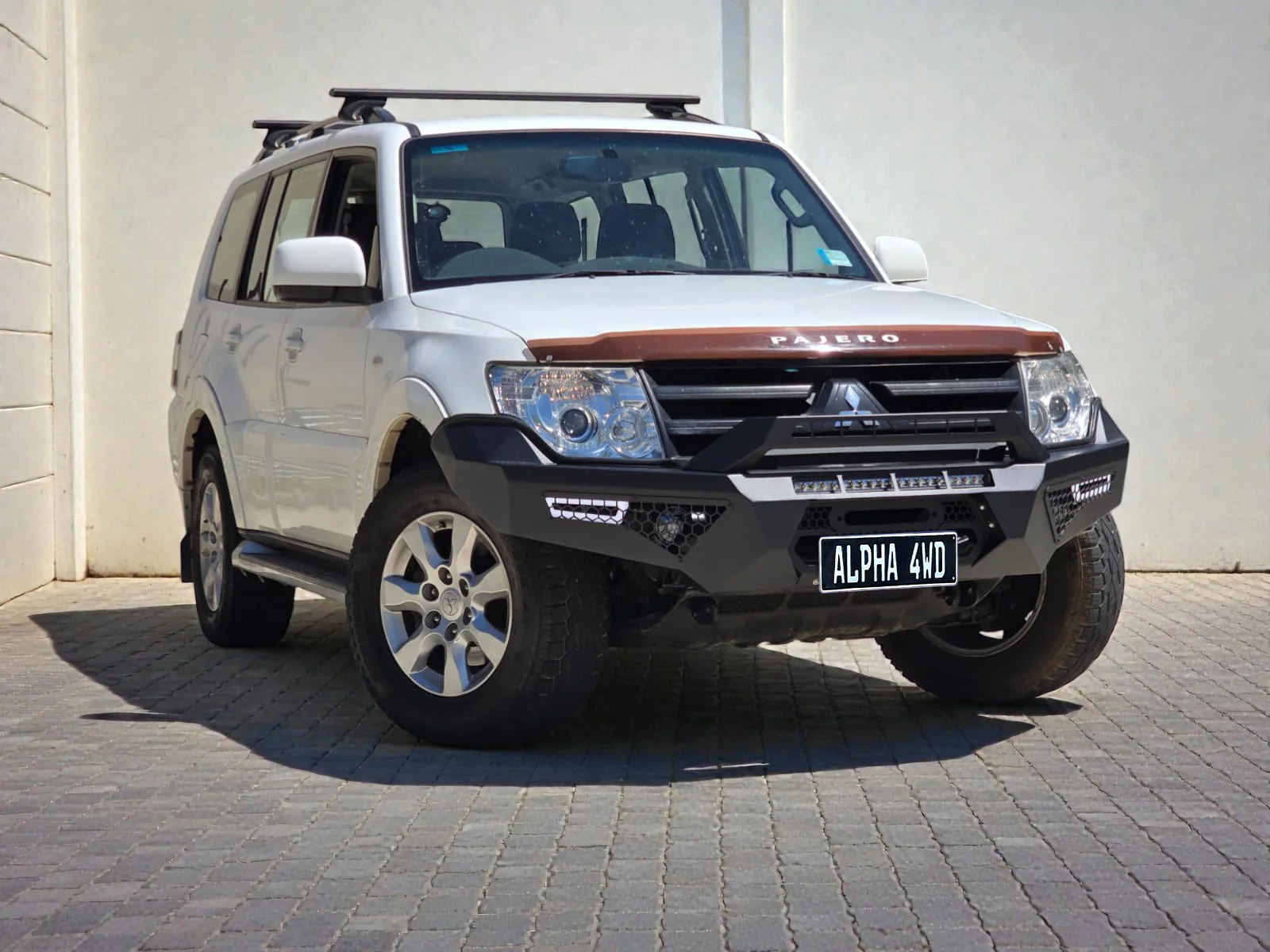 Alpha Predator Steel Bull Bar for Mitsubishi Pajero NS NT NX NW 2007+ - Image 8