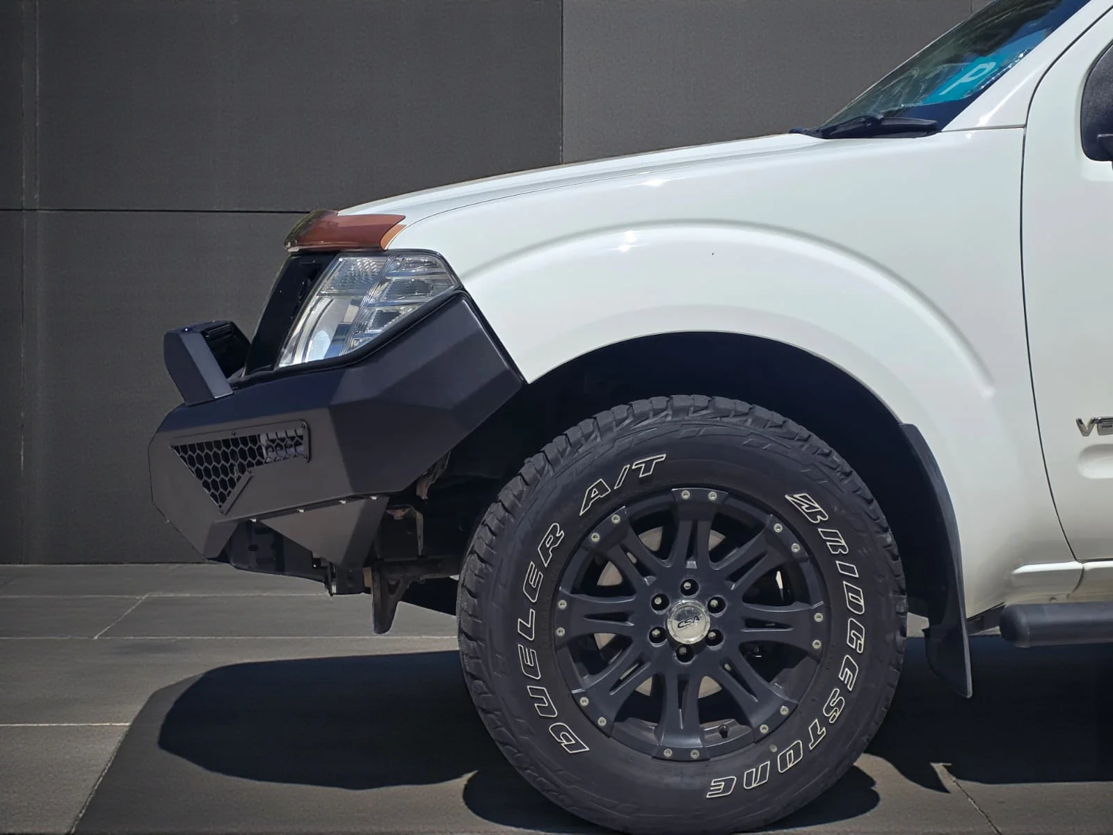 Alpha Predator Steel Bull Bar  for Nissan Navara D40 2010-2015 Spanish - Image 4