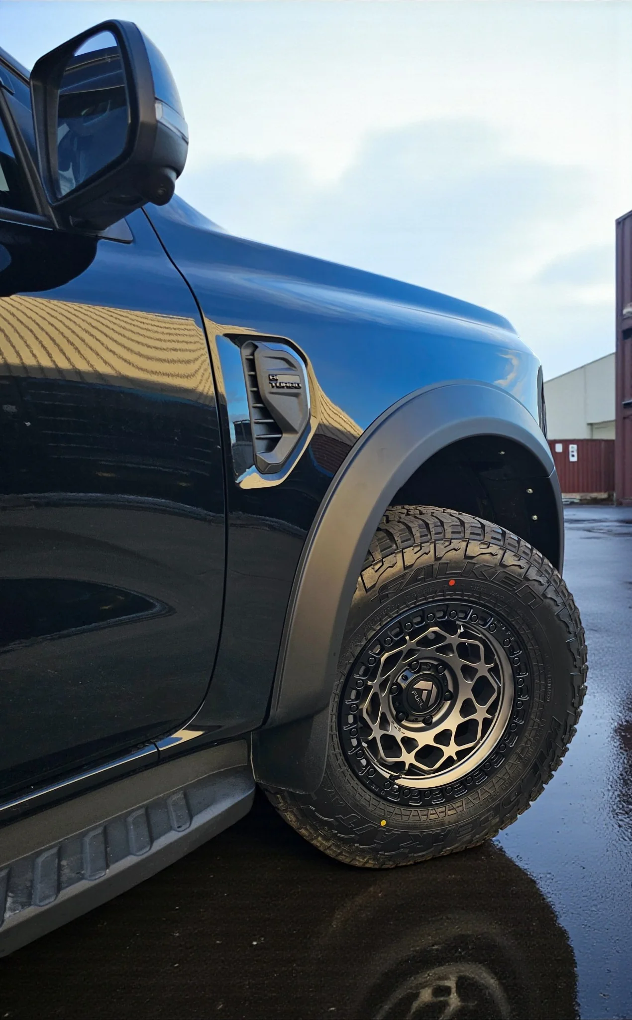 Ford Ranger Next Gen 2022 + Fender Flare OEM Smooth Matte Black - Image 3