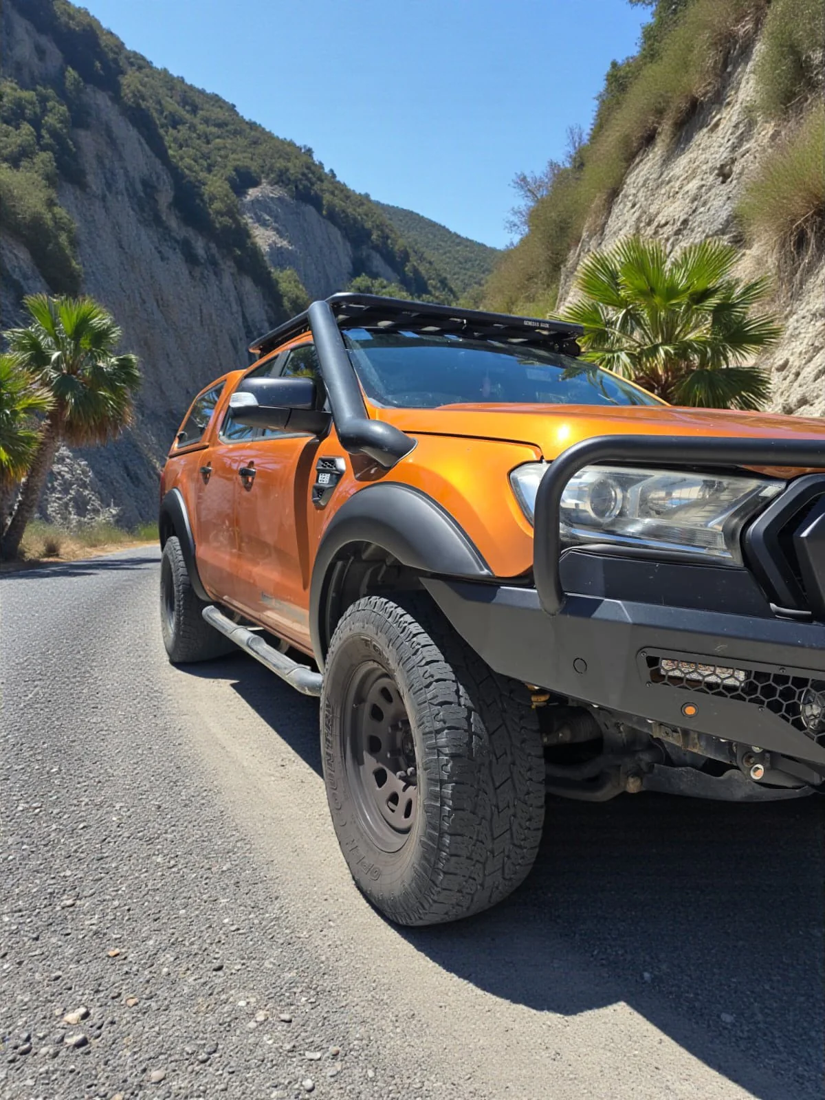 Ford Ranger PX2 PX3 2015 - 2022 Fender Flare OEM Smooth Matte Black - Image 3